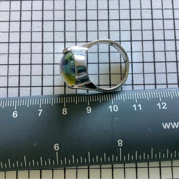 Art glass ring - Picture 6 of 6